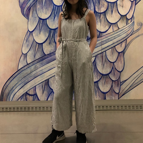 american eagle striped jumpsuit/play suit onepiece - Picture 4 of 4